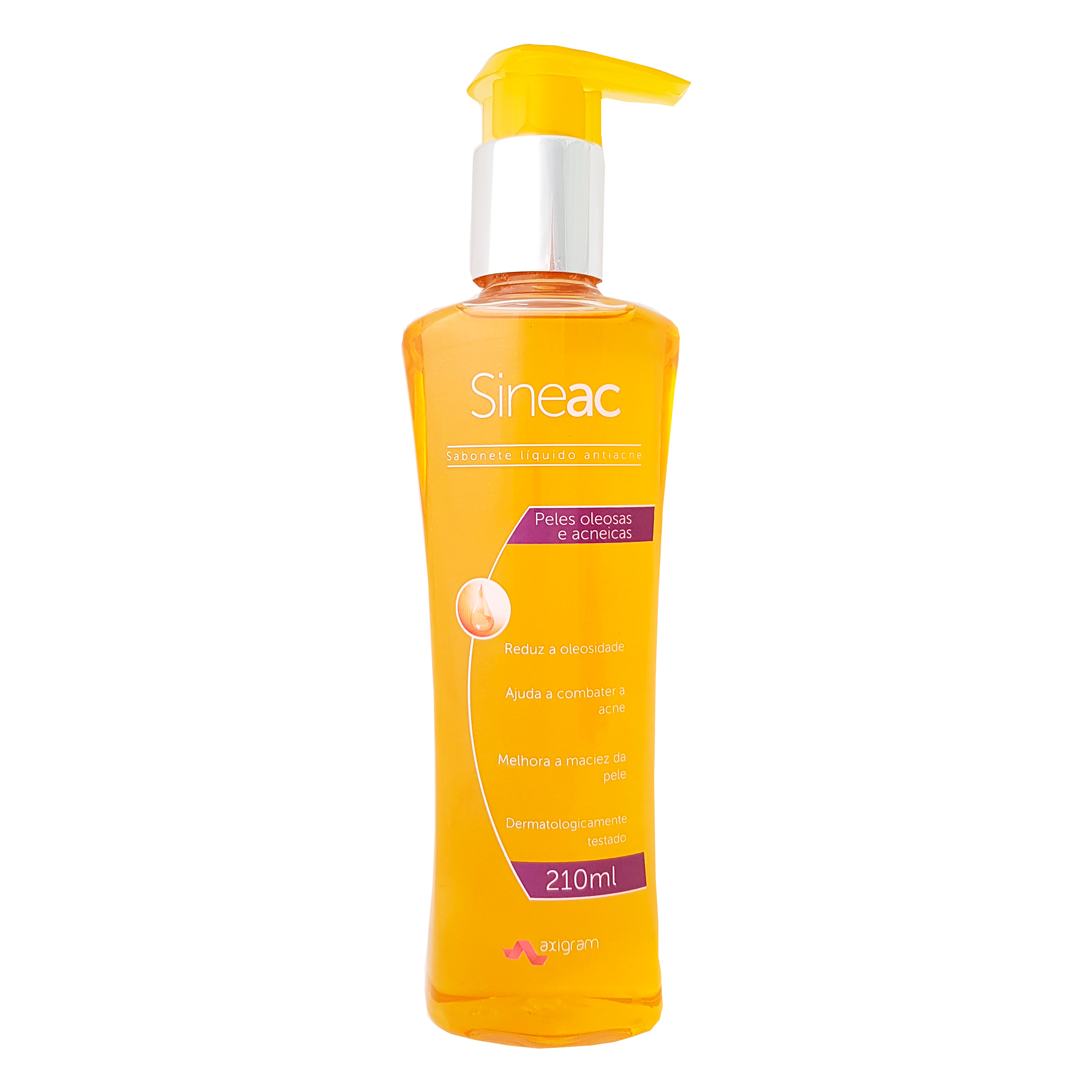 Sineac Sabonete L quido Antiacne 210ml sineac-sabonete-l-quido-antiacne-210ml