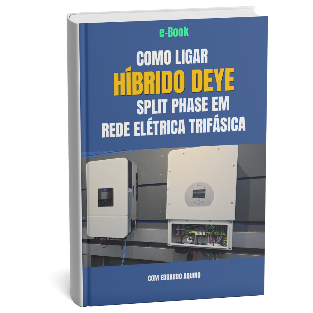 Como ligar e Configurar Híbrido ONGRID SplitPhase em Rede Trifásica