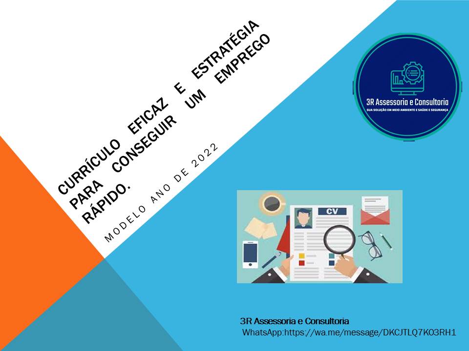 Curso de como elaborar um currículo assertivo e aumentar suas chances de ingressar no mercado de trabalho