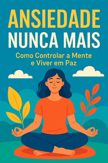 Ansiedade Nunca Mais : Como Controlar a Mente e Viver em Paz - Viní...