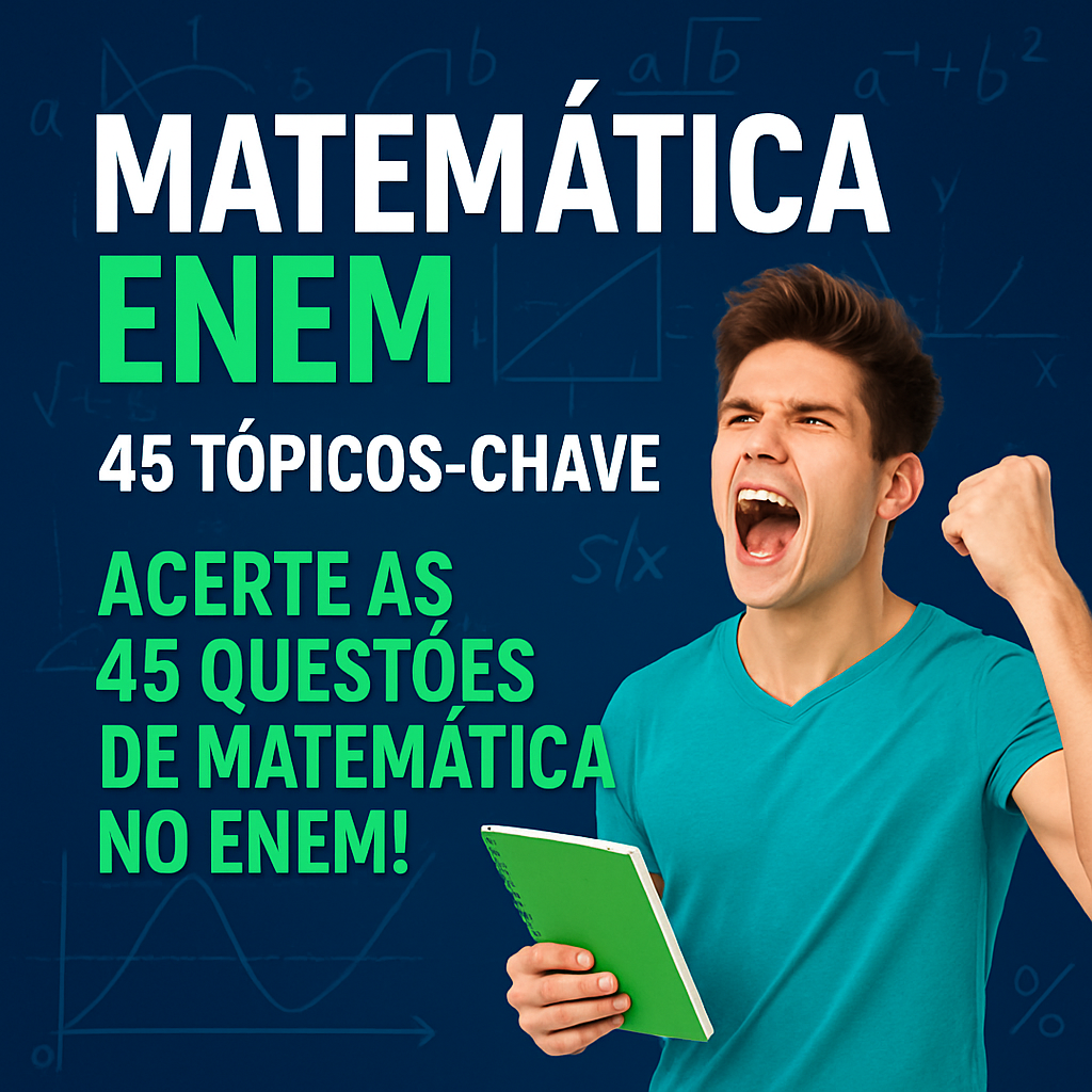 Missão ENEM: 45 acertos com 45 tópicos!