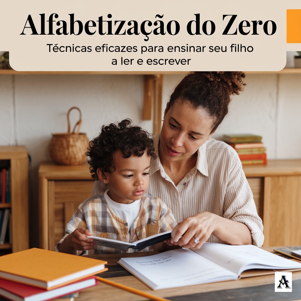 Alfabetização do Zero: Técnicas Eficazes para Ensinar Seu Filho a L...