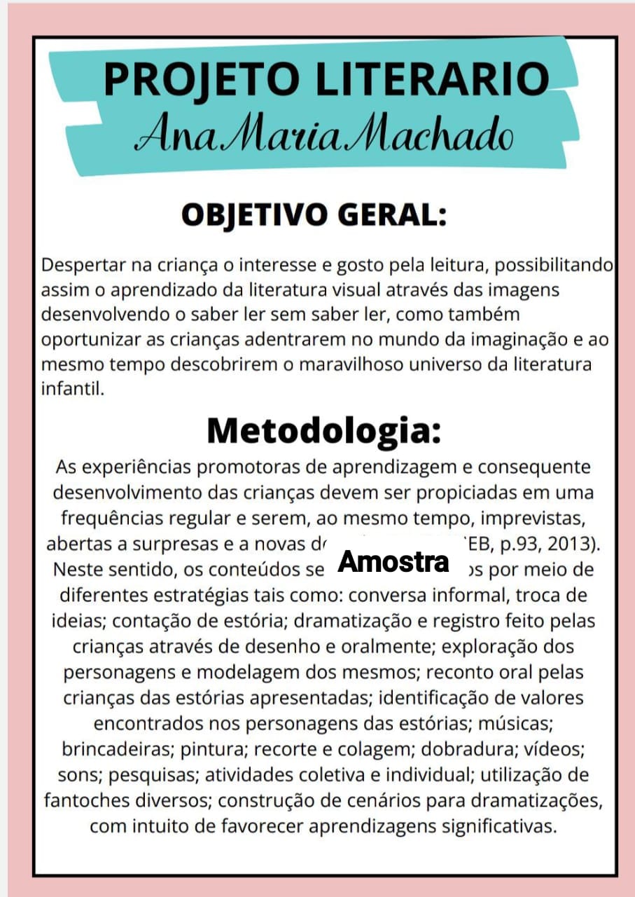 Projeto literatura Ana Maria Machado - LETRINHAS MÁGICAS KIDS | Hot...