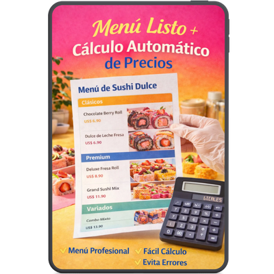 Menú Listo + Cálculo Automático de Precios - S3 Publicidade | Hotmart