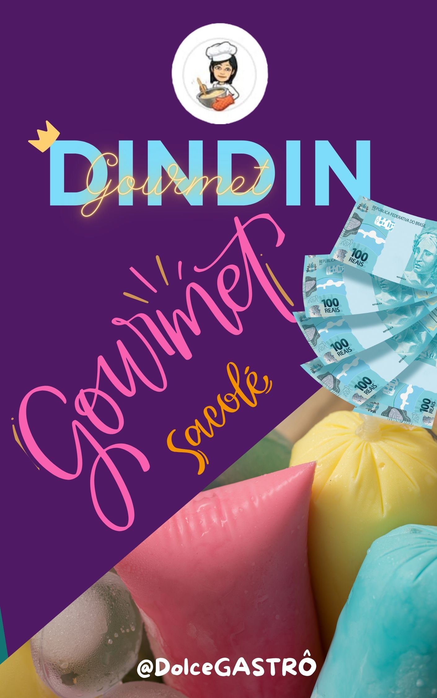 DINDIN Gourmet - Receitas de Sucesso! - DolceGastrô Cursos | Hotmart