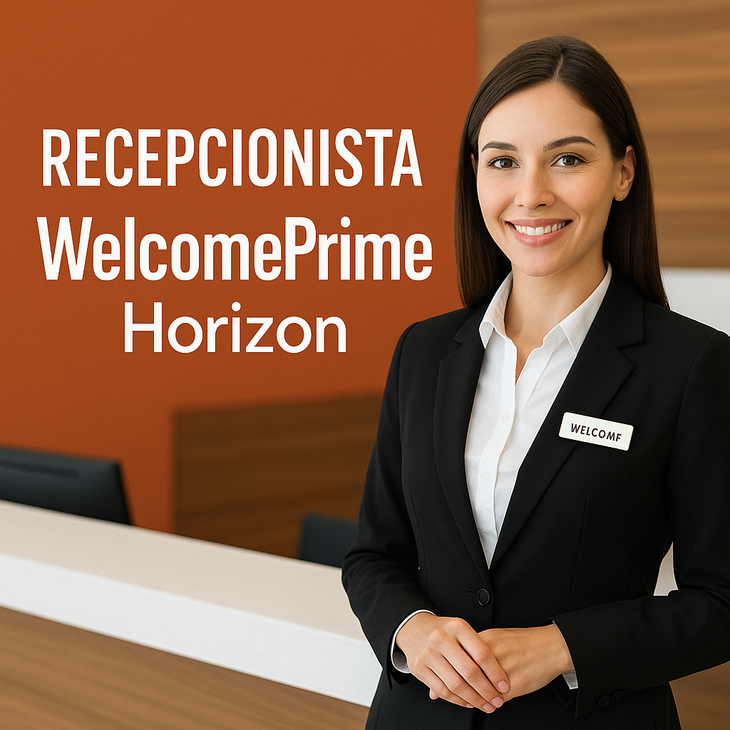 Recepcionista WelcomePrime Horizon