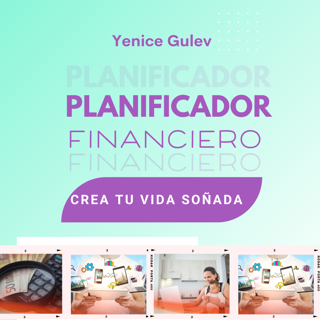Planificador financiero imprimible + Asesoría Yenice Gulev Hotmart