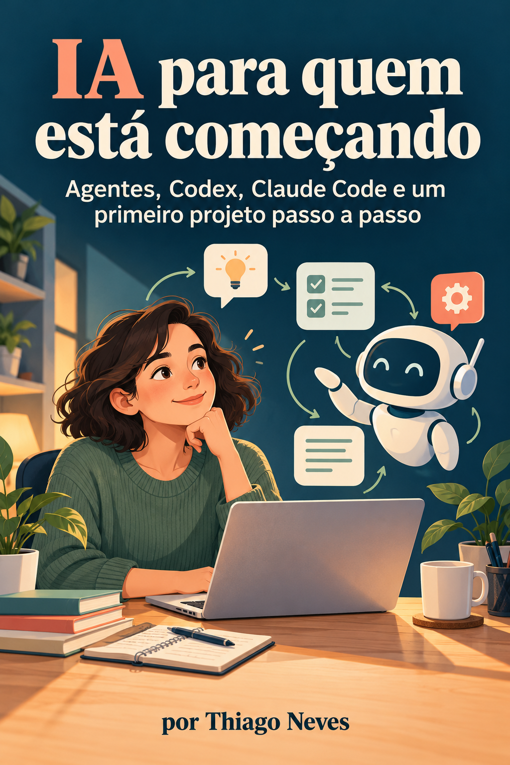 Capa do E-book IA para quem está começando