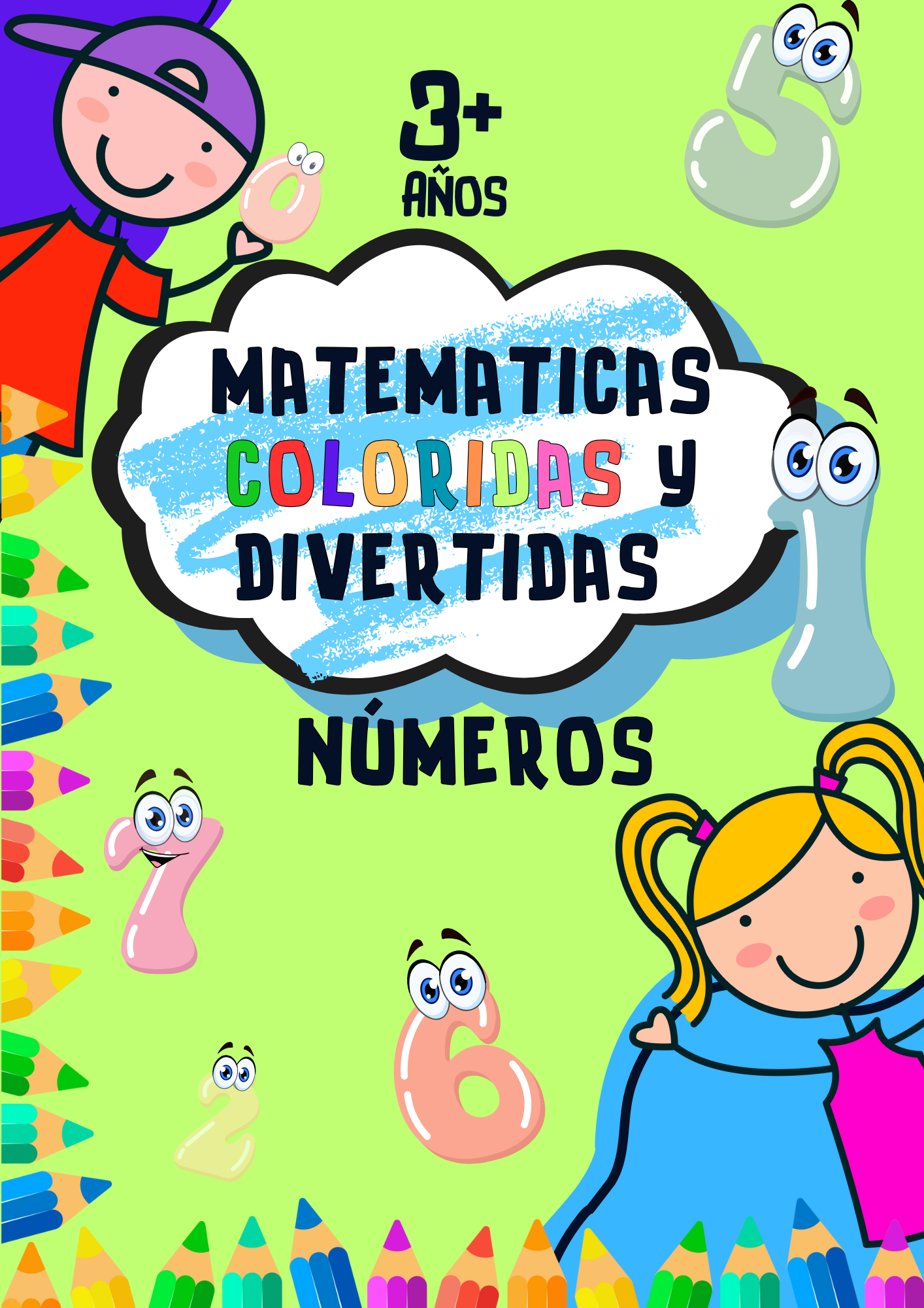 Matemáticas Coloridas y Divertidas: Mis Primeros Números - Coffee A...