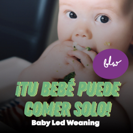 Imagen de portada para Curso online Baby Led Weaning: ¡Tu bebé puede comer solo! 