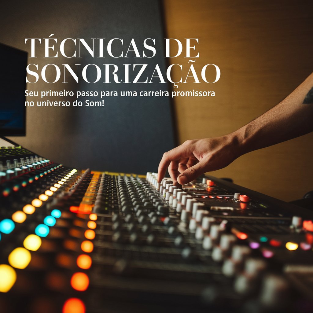 Técnicas de sonorização - AUDIO STAGES LTDA | Hotmart