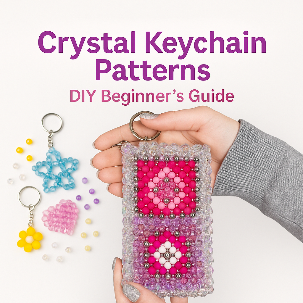 Crystal Keychain Patterns – DIY Beginner’s Guide - Latam Studio | H...