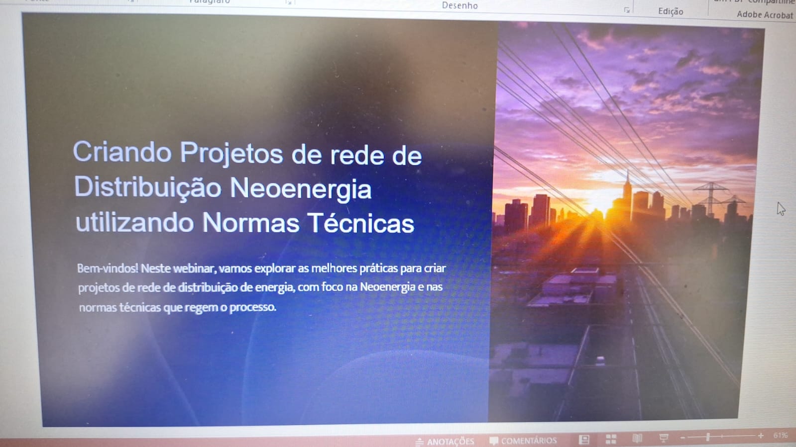 Projetos de Rede Distribuição Neoenergia Elektro