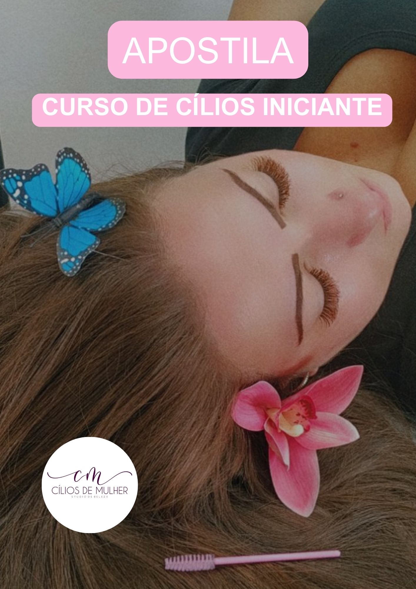 Apostila Editável para curso extensão de cílios