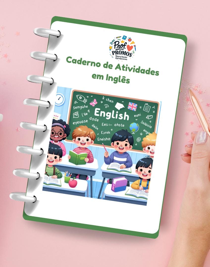 Caderno de Atividades em Inglês - Prof Promos - Nayra Xavier | Hotmart