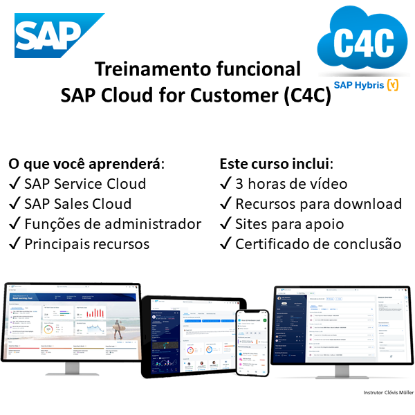 Treinamento Funcional SAP Cloud for Customer (SAP C4C) - SAP Sales ...