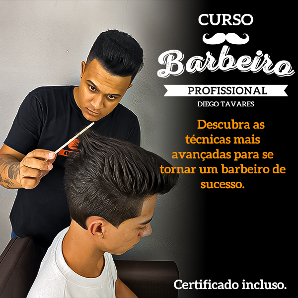 Curso de Barbeiro Profissional - Diego Tavares