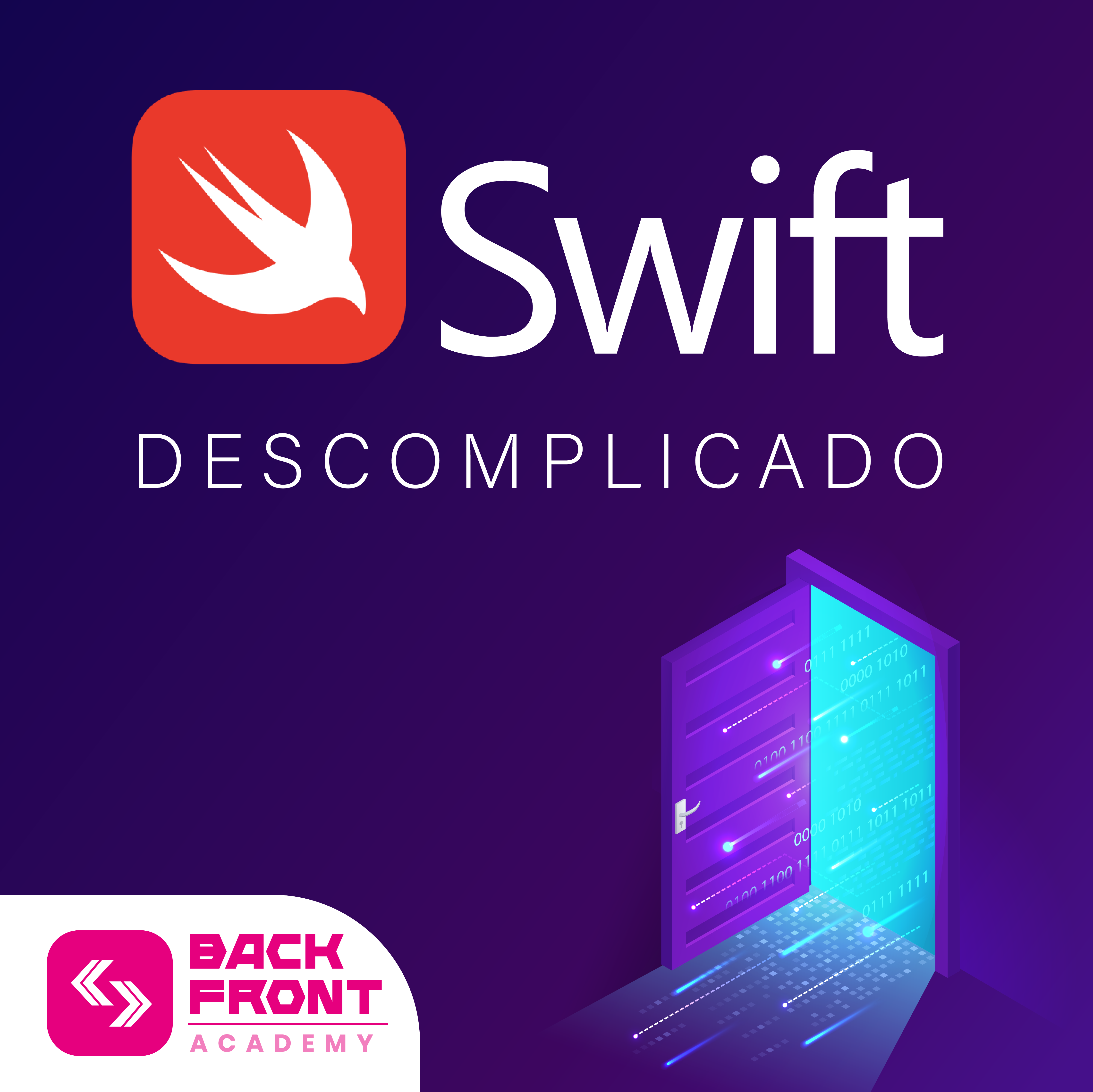 Imagem de capa para o Curso online Swift Descomplicado