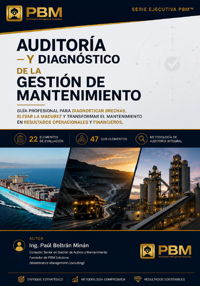 Portada del eBook Auditoría y Diagnóstico de la Gestión de Mantenimiento