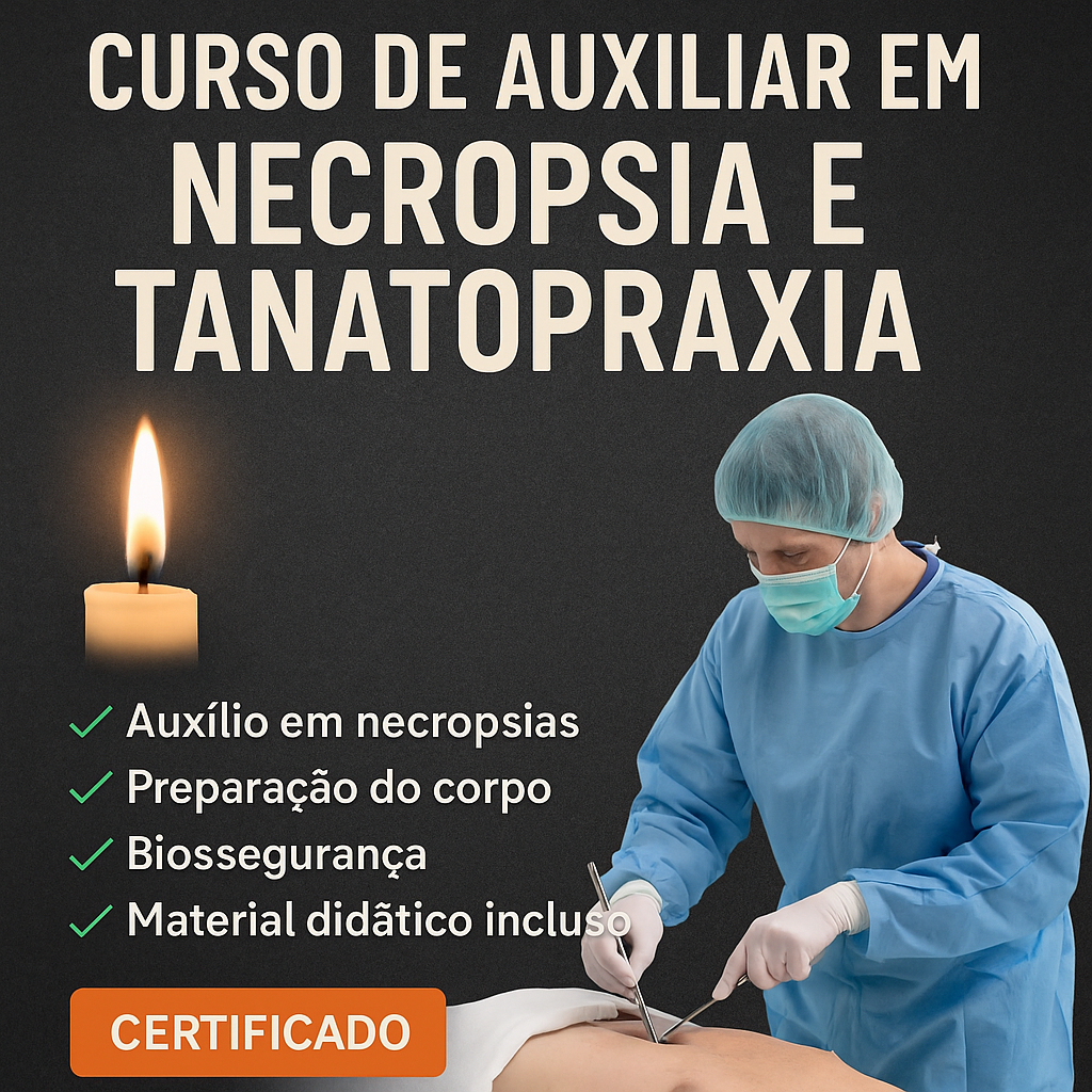 Curso de auxiliar em necropsia e tanatopraxia - JOELMA FLORENCIO