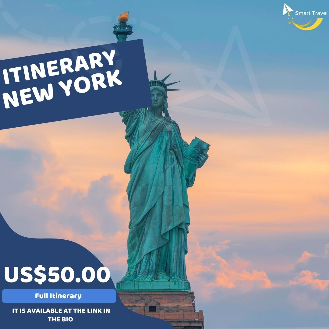 New York 4Days Travel Itinerary Smart Travel Hotmart