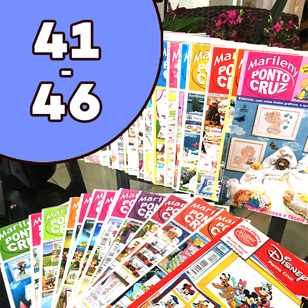 Revista Marileny Ponto Cruz Coleção 41-46