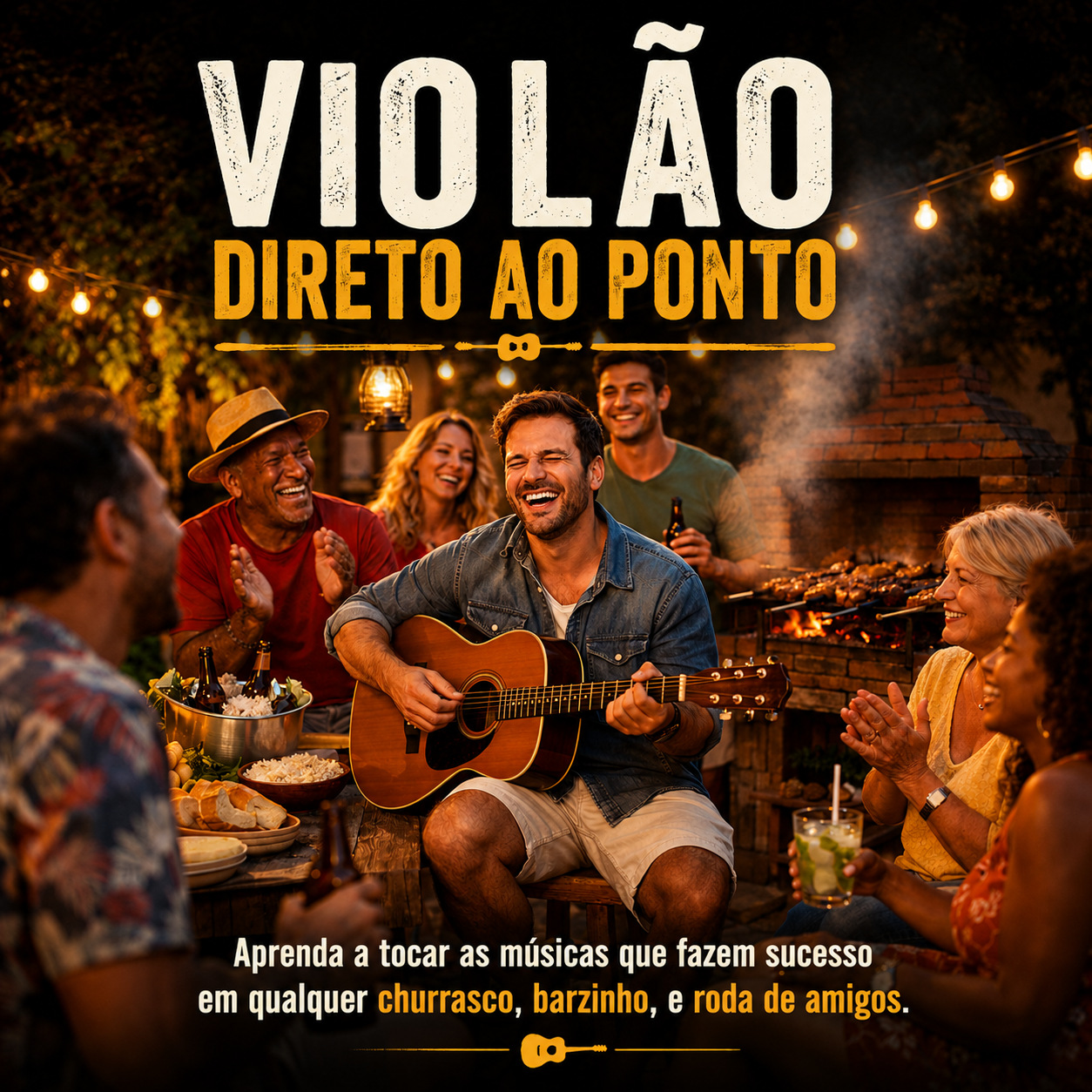 Método Violão Direito ao Ponto - Músicas Fáceis e Simplificadas para Tocar no Violão