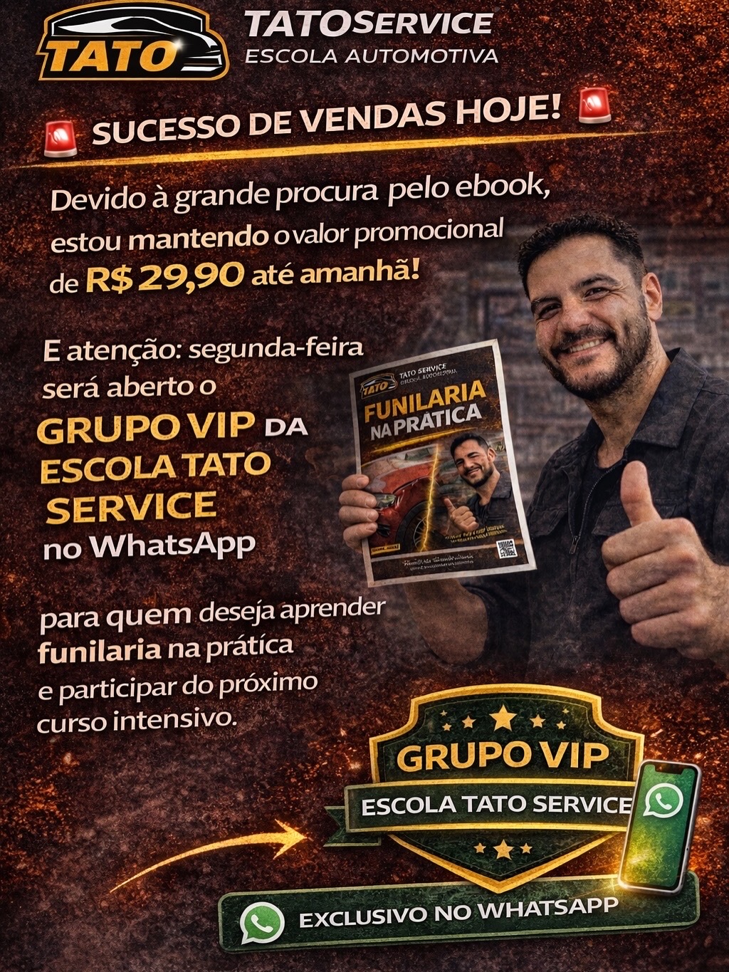 Funilaria na Prática: Método Tato Service | Do Zero ao Profissional