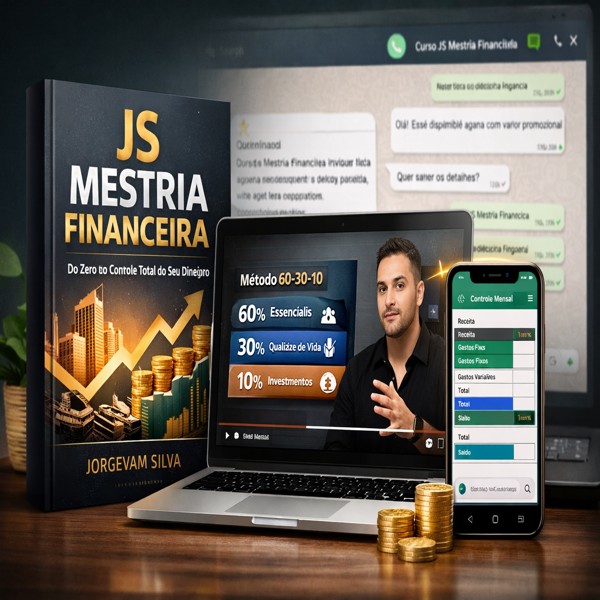 JS MESTRIA FINANCEIRA Do Zero ao Controle Total do Seu Dinheiro Au...