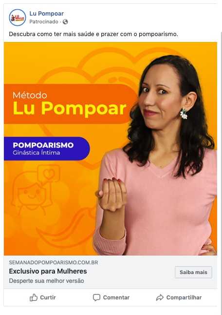 Imagem de capa para o Curso online Método Lu Pompoar - Ginástica íntima