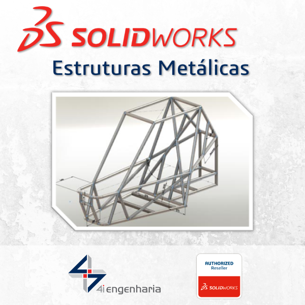 Imagem de capa para o Curso online Curso SOLIDWORKS Estruturas Metálicas