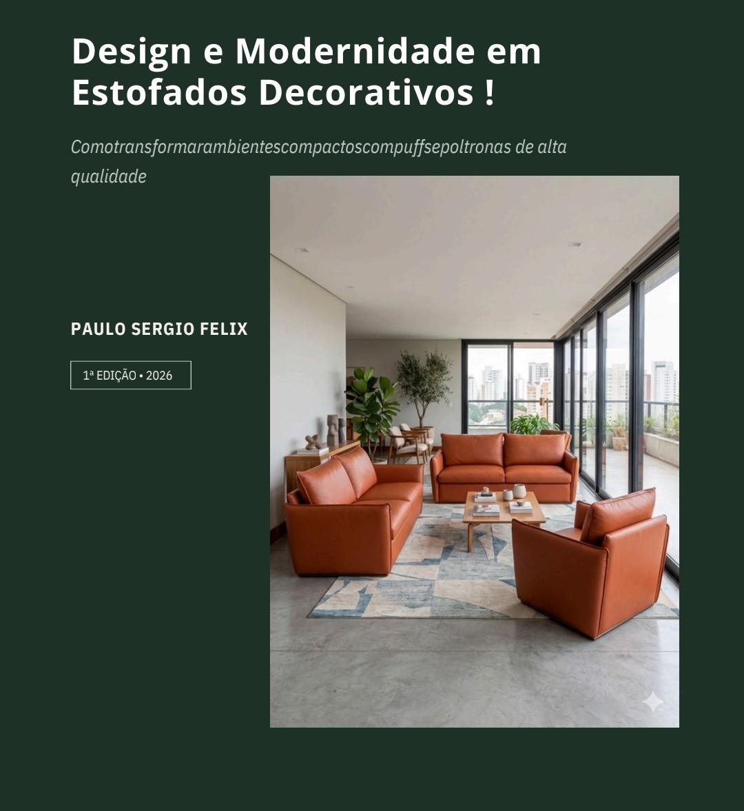 Capa do Guia Completo de Design e Modernidade em Estofados