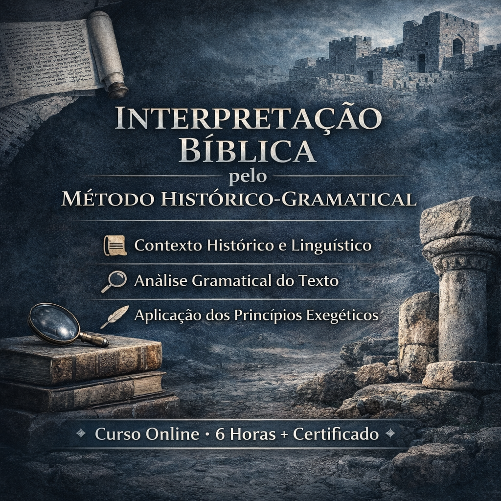 Interpretação Bíblica pelo Método Histórico-Gramatical