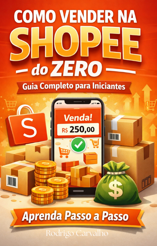 E-book de Como Vender Na Shopee do Zero - Passo a Passo - LUIZ RODR...