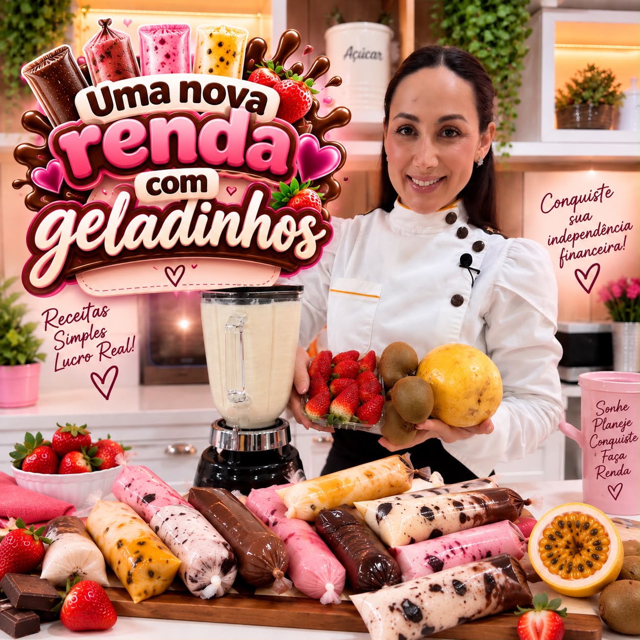 Capa do E-book Uma Nova Renda com Geladinhos