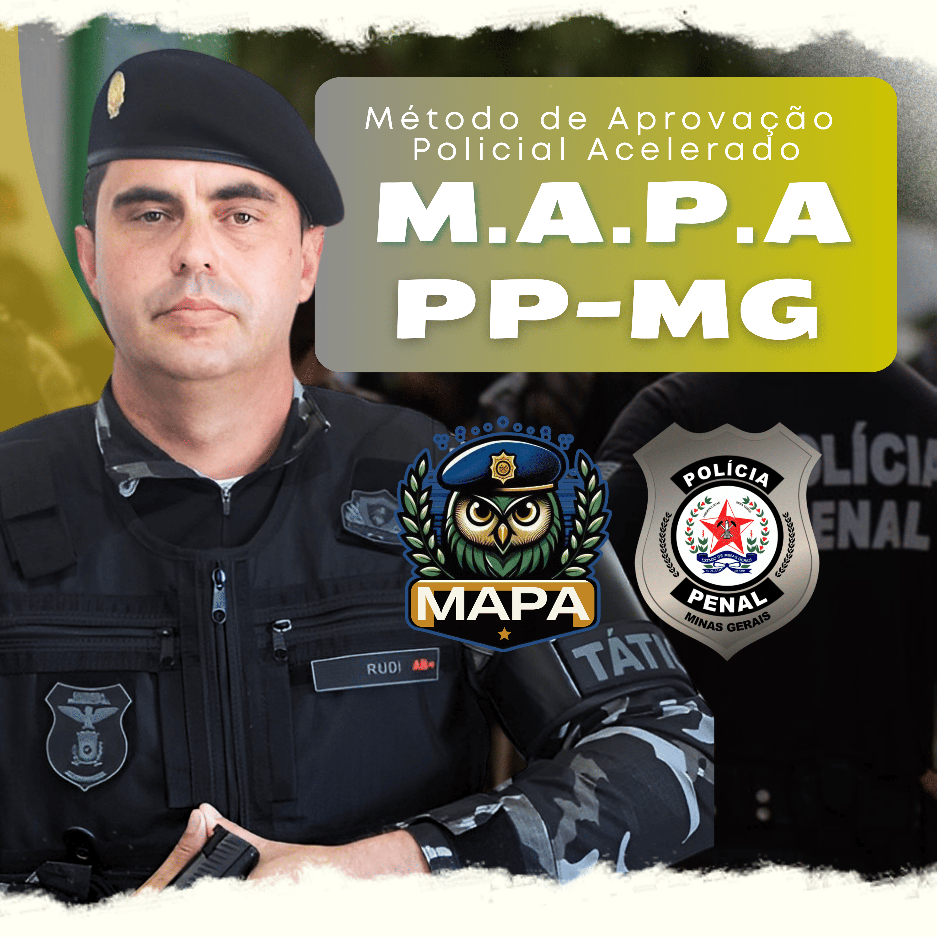 Imagem de capa para o Curso online MAPA PPMG: Método de Aprovação Policial Acelerado na Polícia Penal de Minas Gerais