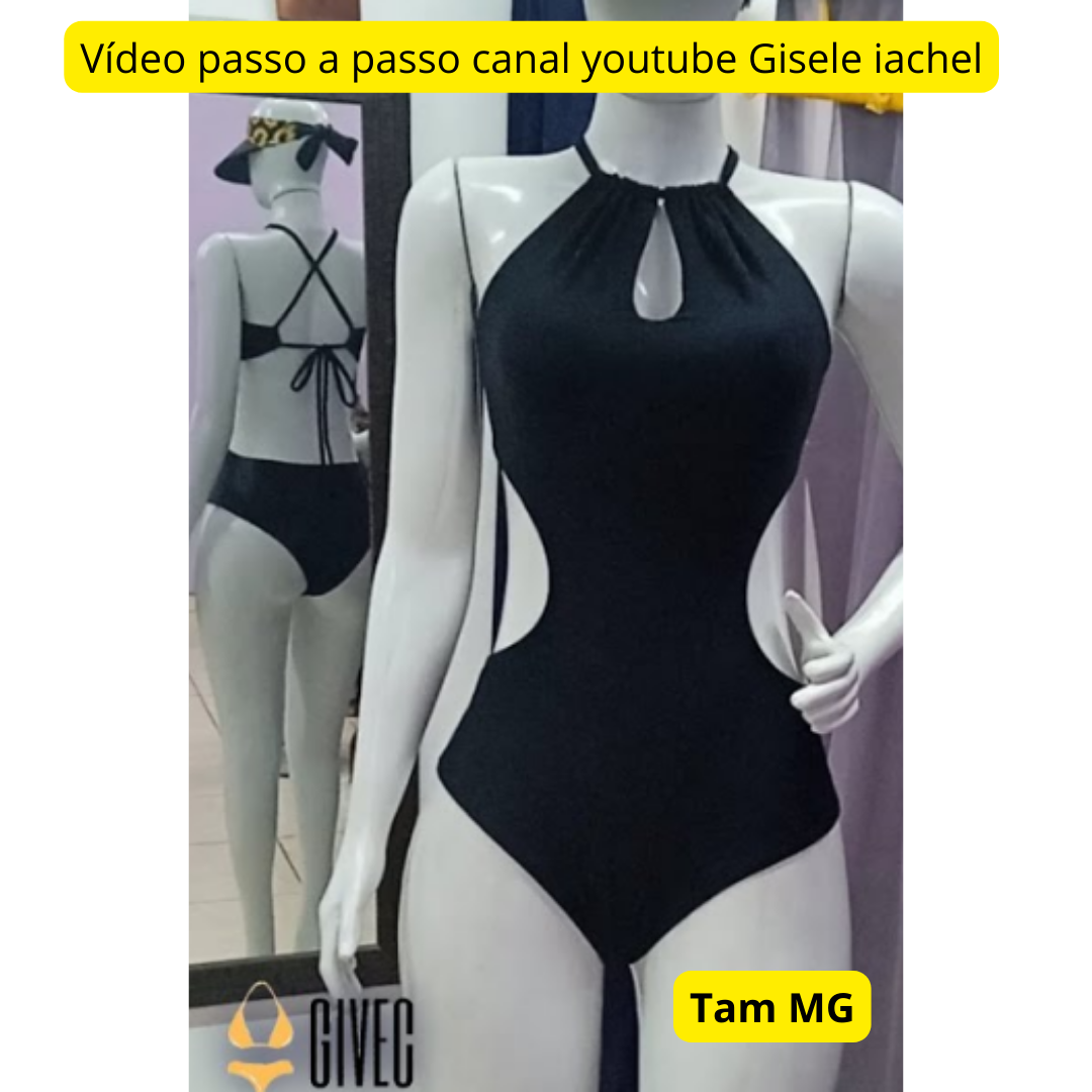 Molde Maiô Cropped Engana Mamãe - Gisele iachel