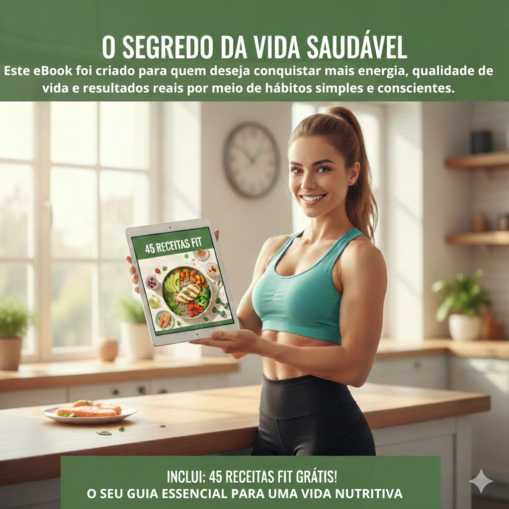 O Segredo da Vida Saudável (Guia simples e prático para uma vida f...