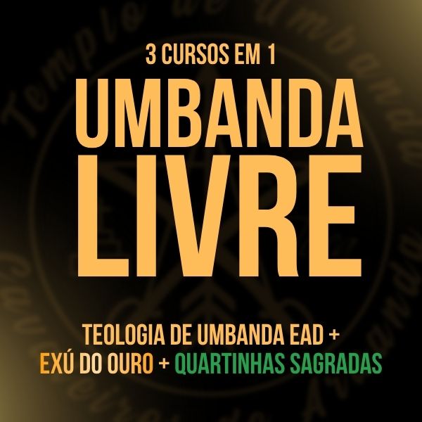 Capa do combo Umbanda Livre