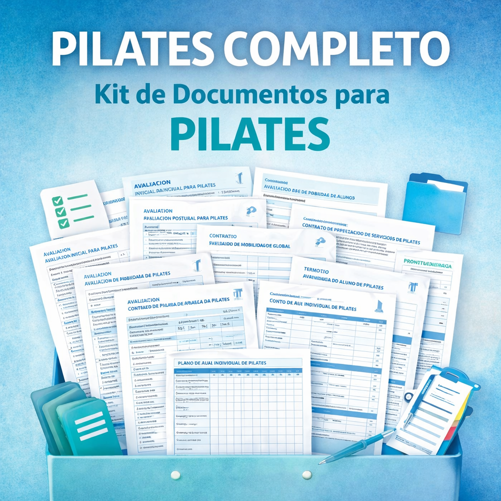 PILATES COMPLETO - Kit de Documentos - Faça Fisioterapia | Hotmart