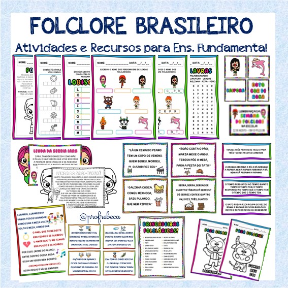 Folclore Brasileiro - Atividades e Recursos