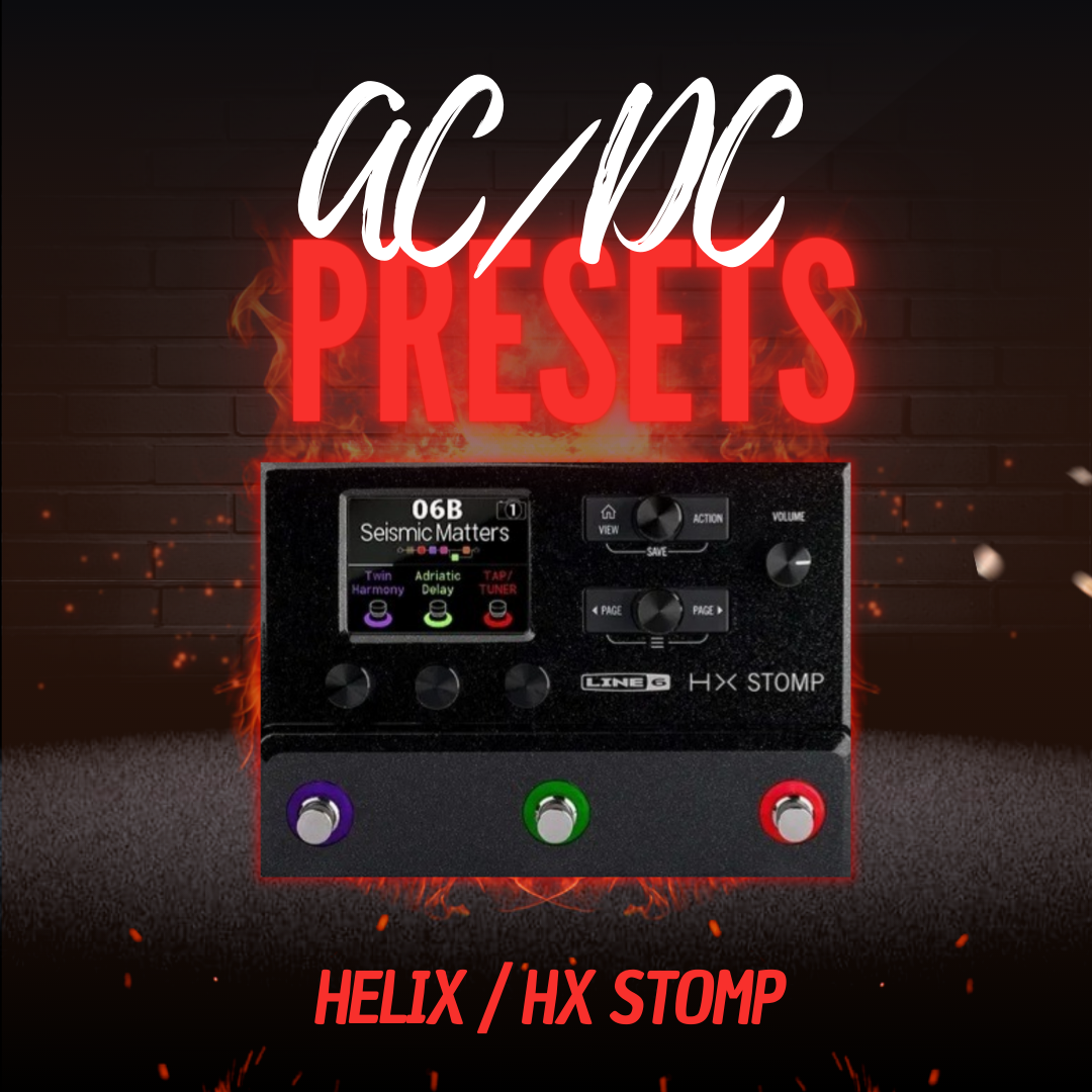 AC/DC Presets / Helix / Hx Stomp - Robson Guimarães | Hotmart