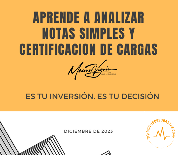 "Cargas registrales" Analiza como un profesional Manuel Viguin Hotmart