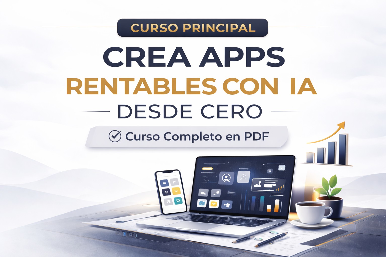 CREA APPS RENTABLES CON IA DESDE CERO - sofia | Hotmart