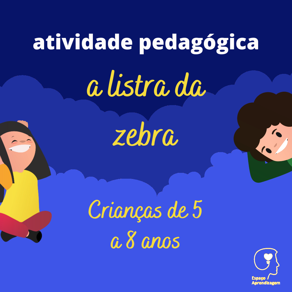 A listra da zebra - Letra Z