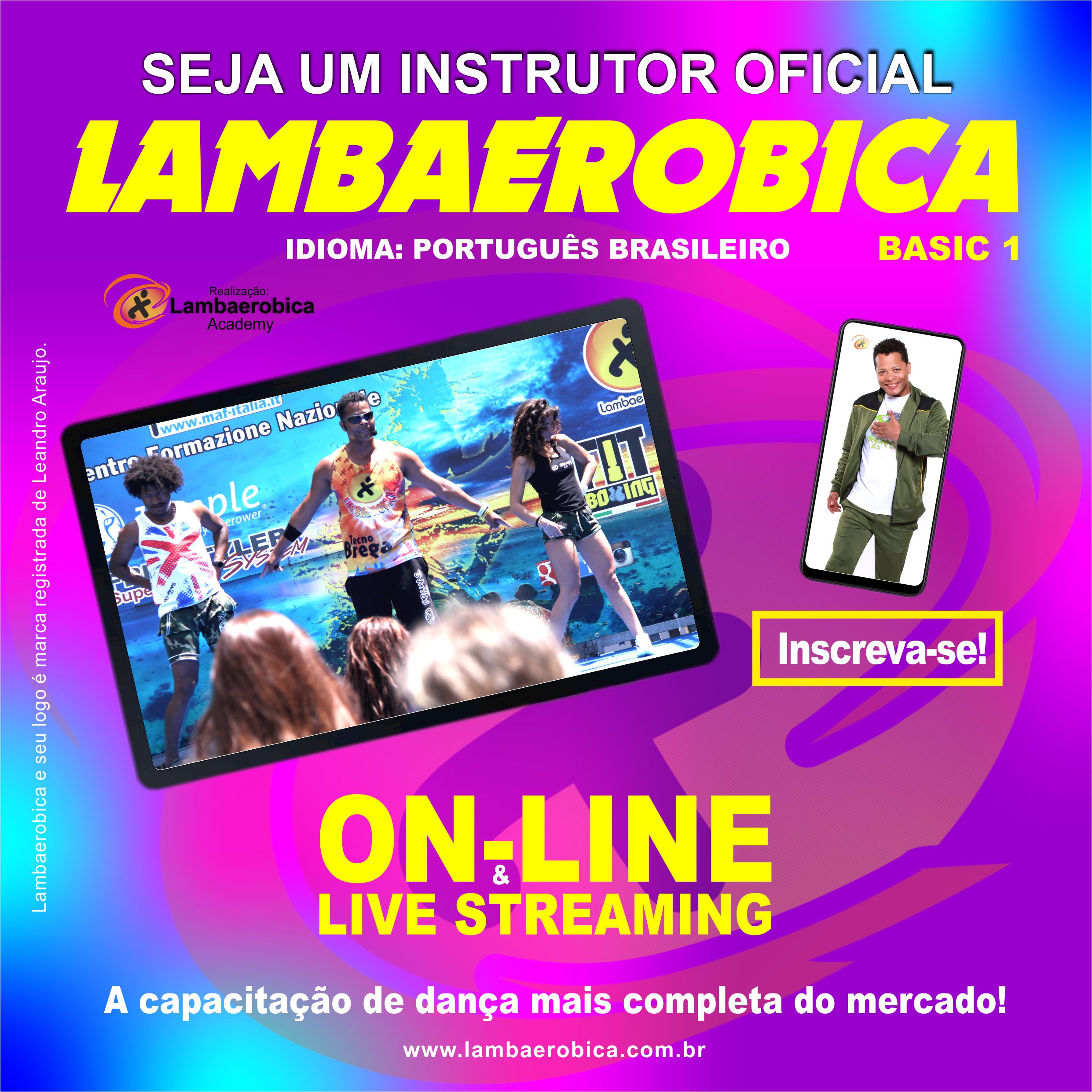 Certificação Lambaerobica Basic 1 - On Line