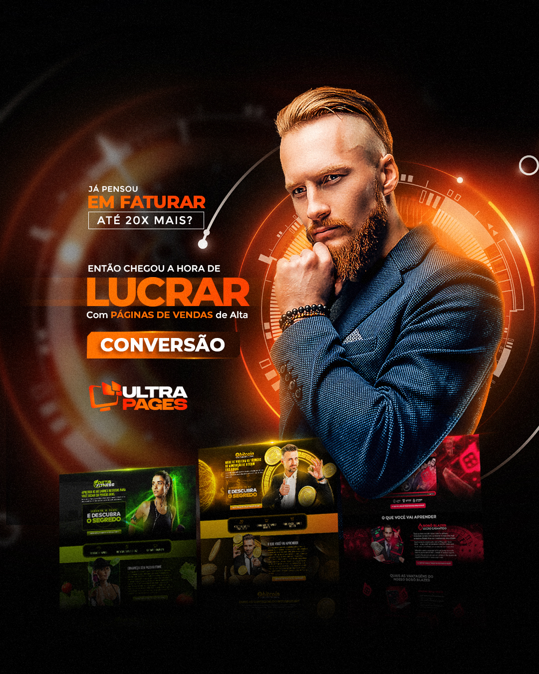 Imagem de capa para o Curso online Ultra Pages