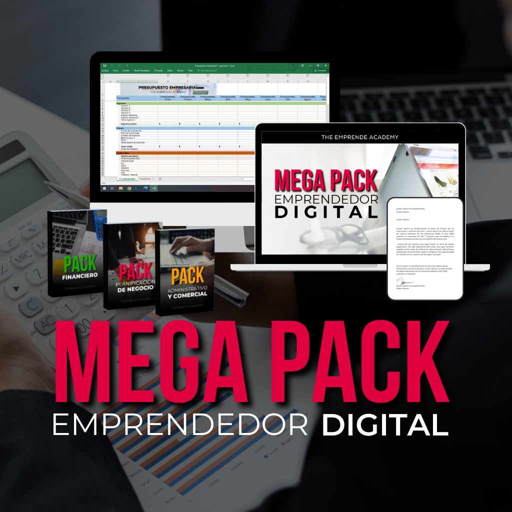 Mega Pack Para emprendedores digitales