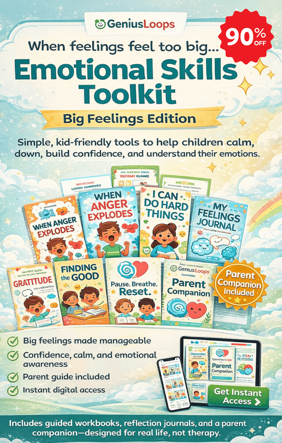 Emotional Skills Toolkit - Big Feelings Edition - Fatima de la Paz ...