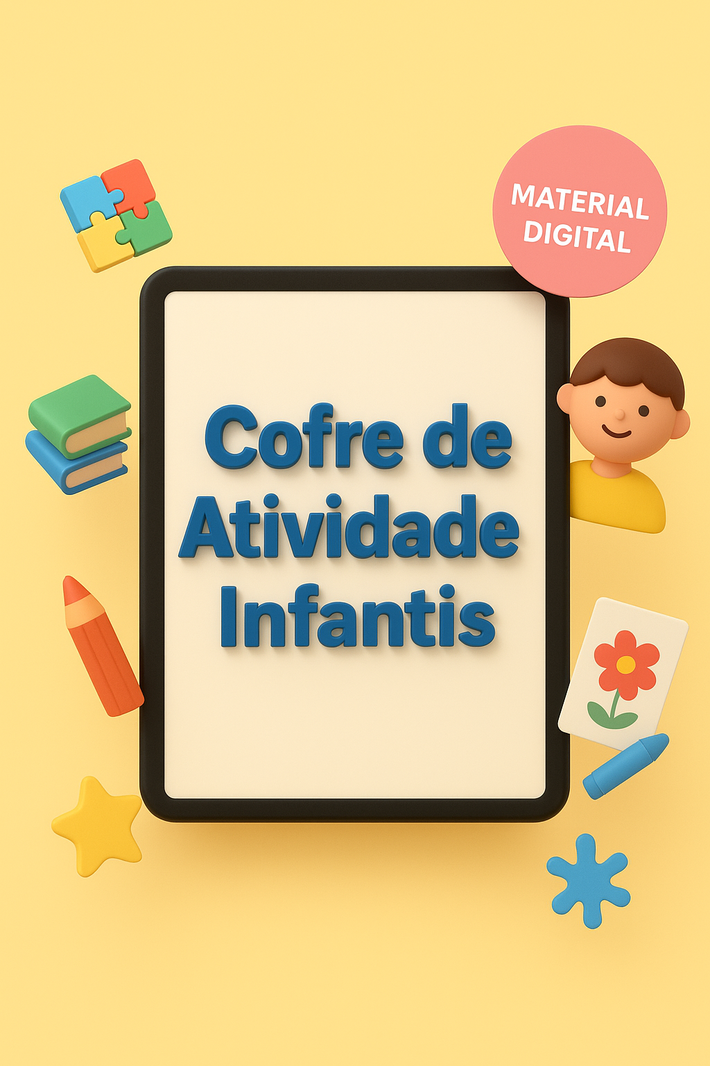 Cofre de Atividades Infantis | Hotmart